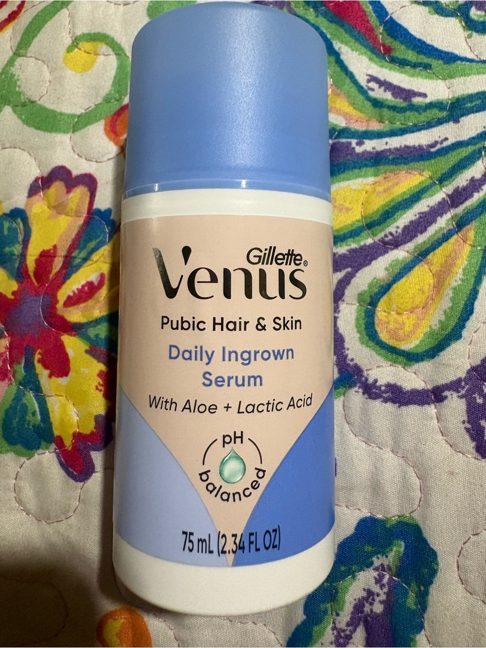 Gillette Venus Daily Ingrown Serum for Pubic Hair & Skin - Blue